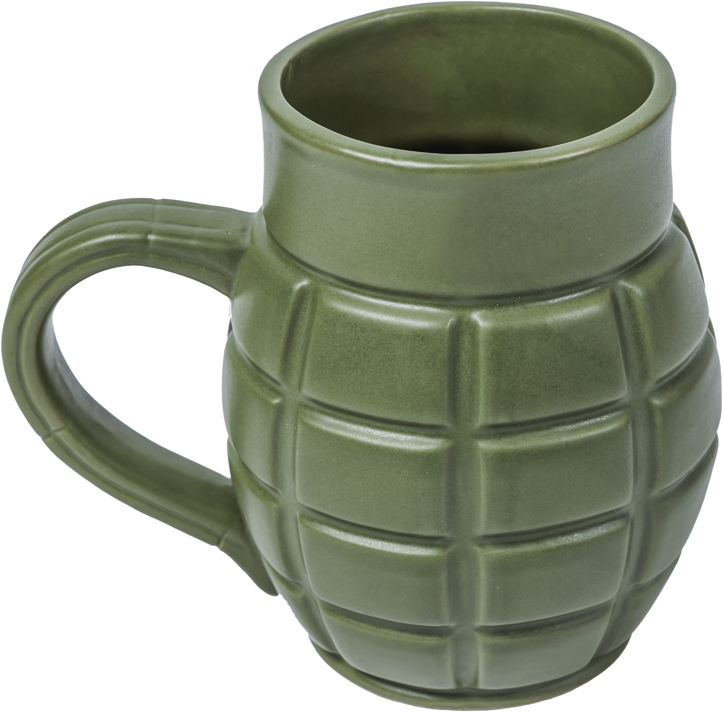 Amazon.com: Caliber Gourmet Green Grenade Coffee Mug, Tactical